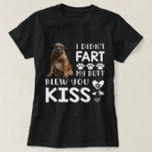 ボエおもしろいボエルママパパ愛犬家ギフト Tシャツ (デザイン正面)