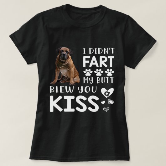 ボエおもしろいボエルママパパ愛犬家ギフト Tシャツ (デザイン正面)