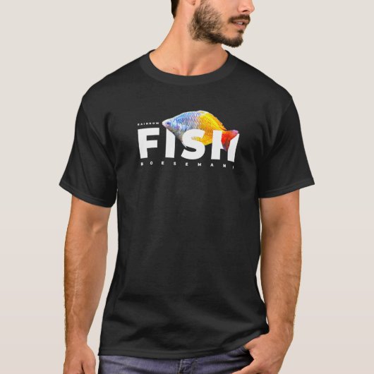 ボエセマニーレインボーフィッシュキーパー Tシャツ (正面)