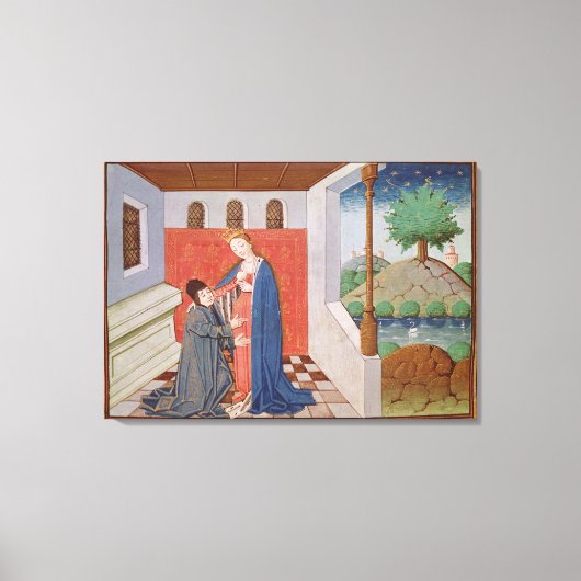 ボエティウスと哲学の対話 キャンバスプリント (正面)