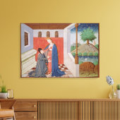 ボエティウスと哲学の対話 キャンバスプリント (インサイチュ (リビング))