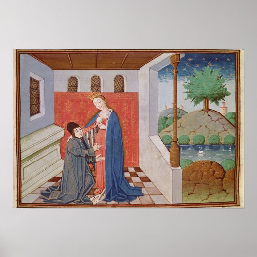 ボエティウスと哲学の対話 ポスター (正面)