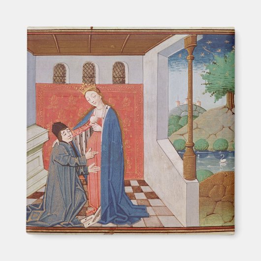 ボエティウスと哲学の対話 マグネット (正面)