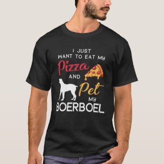 ボエルボエルドッグピザラバーオーナークリスマス誕生日 Tシャツ