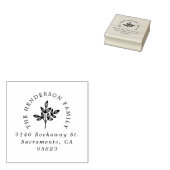 ボエレガントタニカルファミリー差出人住所 ラバースタンプ (押印)