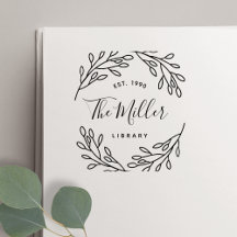 ボエレガントタニカルファミリー蔵書票