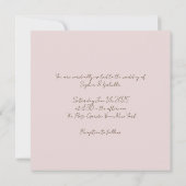 ボエレガントタニカルフラットカード (裏面)