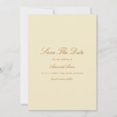 ボエレガントタニカルフローラリース結婚写真 セーブザデート (正面)