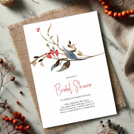 ボエレガントタニカル招待状ブライダルシャワー 招待状