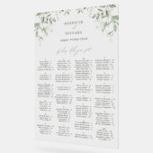 ボエレガントタニカル結婚アクリル系座席表 アクリルサイン (傾斜)