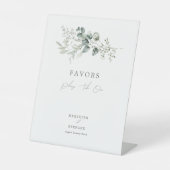 ボエレガントタニカル結婚式の引き出物 台座サイン (正面)