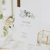 ボエレガントタニカル結婚式の引き出物 台座サイン