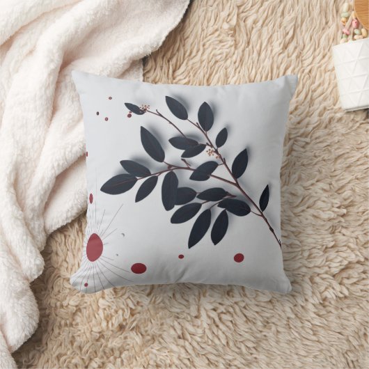 ボエレガントタニカル装飾用クッション-自然インスパイア クッション (ブランケット)