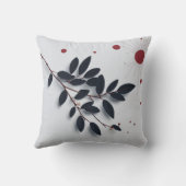 ボエレガントタニカル装飾用クッション-自然インスパイア クッション (裏面)