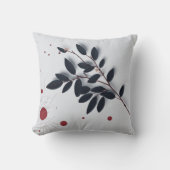 ボエレガントタニカル装飾用クッション-自然インスパイア クッション (正面)