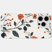 ボエレガントタニカル&リーフiPhoneケース Case-Mate iPhoneケース (裏面 (横))