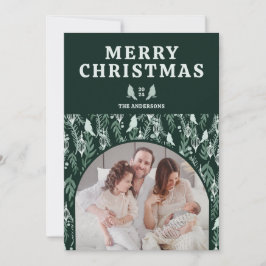 ボエレガントタニカル（鳥）ショウジョウコウカンチョウクレストクリスマス シーズンカード