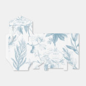 ボエレガントタニッ結婚クのブライダルシャワー フェイバーボックス (折り畳みなし)