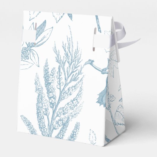 ボエレガントタニッ結婚クのブライダルシャワー フェイバーボックス (裏面サイド)