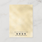 ボエレガントホアメジスト結晶ジュエリー表示装置 名刺 (裏面)