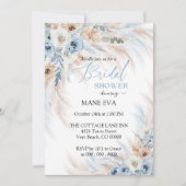 ボエレガントホフローラブライダルシャワー 招待状 (正面)