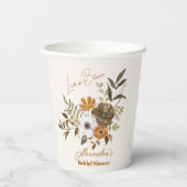 ボエレガントホフローラブライダルシャワー 紙コップ (裏面)