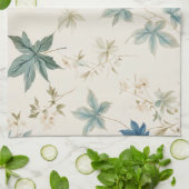 ボエレガントホヴィンテージメープル離れフローラルパターン キッチンタオル (折り畳み)