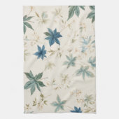 ボエレガントホヴィンテージメープル離れフローラルパターン キッチンタオル (縦)