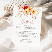 ボエレガントホ秋フローラ水の色結婚の エンクロージャーカード