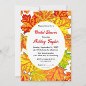 ボエレガントホ紅葉カントリーブライダルシャワー 招待状 (正面)