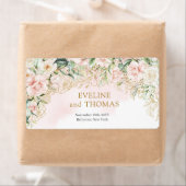 ボエレガントホ赤面フローラ金ゴールドグリッターセージ ラベル (インサイチュ)