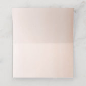 ボエレガント素朴タニカルバラ結婚フローラ プレイスカード (内部開封)