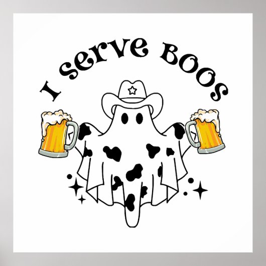 ボオスに仕える！バーテンダースプキー ポスター (正面)