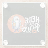 ボオスのために | 酒を飲んで口を出す ガラスコースター (裏面)