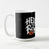 ボオスのために | 酒を飲んで口を出す コーヒーマグカップ (左)