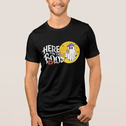 ボオスのために | 酒を飲んで口を出す トライブレンドTシャツ (正面)