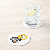 ボオスのために | 酒を飲んで口を出す ラウンドペーパーコースター (インサイチュ)