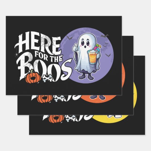 ボオスのために | 酒を飲んで口を出す ラッピングペーパーシート (セット)