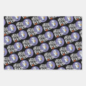 ボオスのために | 酒を飲んで口を出す ラッピングペーパーシート (正面)