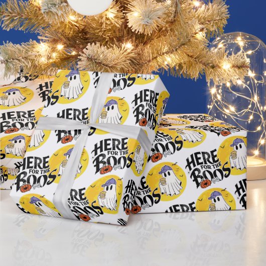 ボオスのために | 酒を飲んで口を出す ラッピングペーパー (クリスマス)