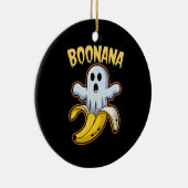 ボオナキュート幽霊バナナハロウィーン セラミックオーナメント (右)