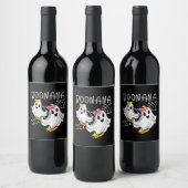 ボオナキュート幽霊バナナハロウィーン ワインラベル (ボトル)