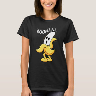 ボオナバナナハロウィン不気味なバナナの衣装クロ Tシャツ
