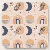 ボオーガニックホ模様 コースター (正面)