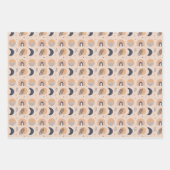 ボオーガニックホ模様 ラッピングペーパーシート (正面3)