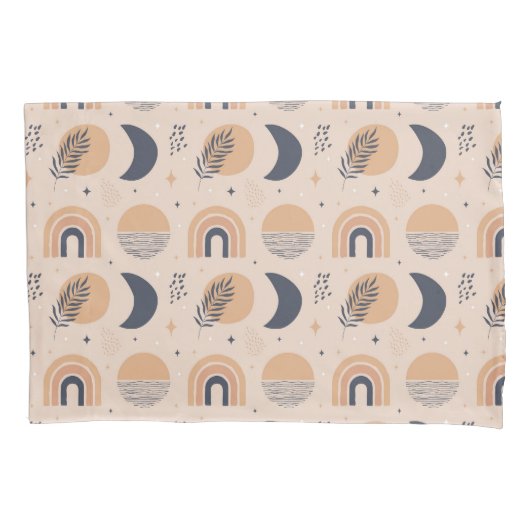 ボオーガニックホ模様 枕カバー (正面左)