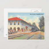 ボカグランデガスパリラヴィンテージ鉄道駅 ポストカード (正面/裏面)