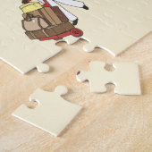 ボカグランデ鉄道駅1928 ジグソーパズル (側面)