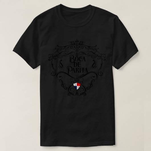ボカデパリタヴィンテージデザイン Tシャツ (デザイン正面)