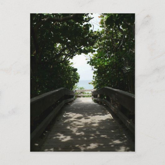 ボカビーチボードウォーク ポストカード (正面)